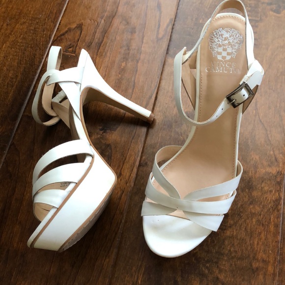Vince Camuto Heels (white) - Picture 1 of 4
